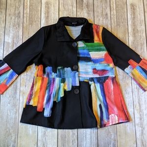 Damee NYC Abstract Jacket